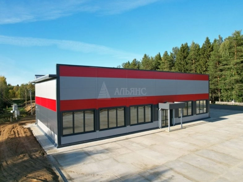 Магазины, ТЦ из сэндвич-панелей, павильоны из сэндвич панелей - фото 1